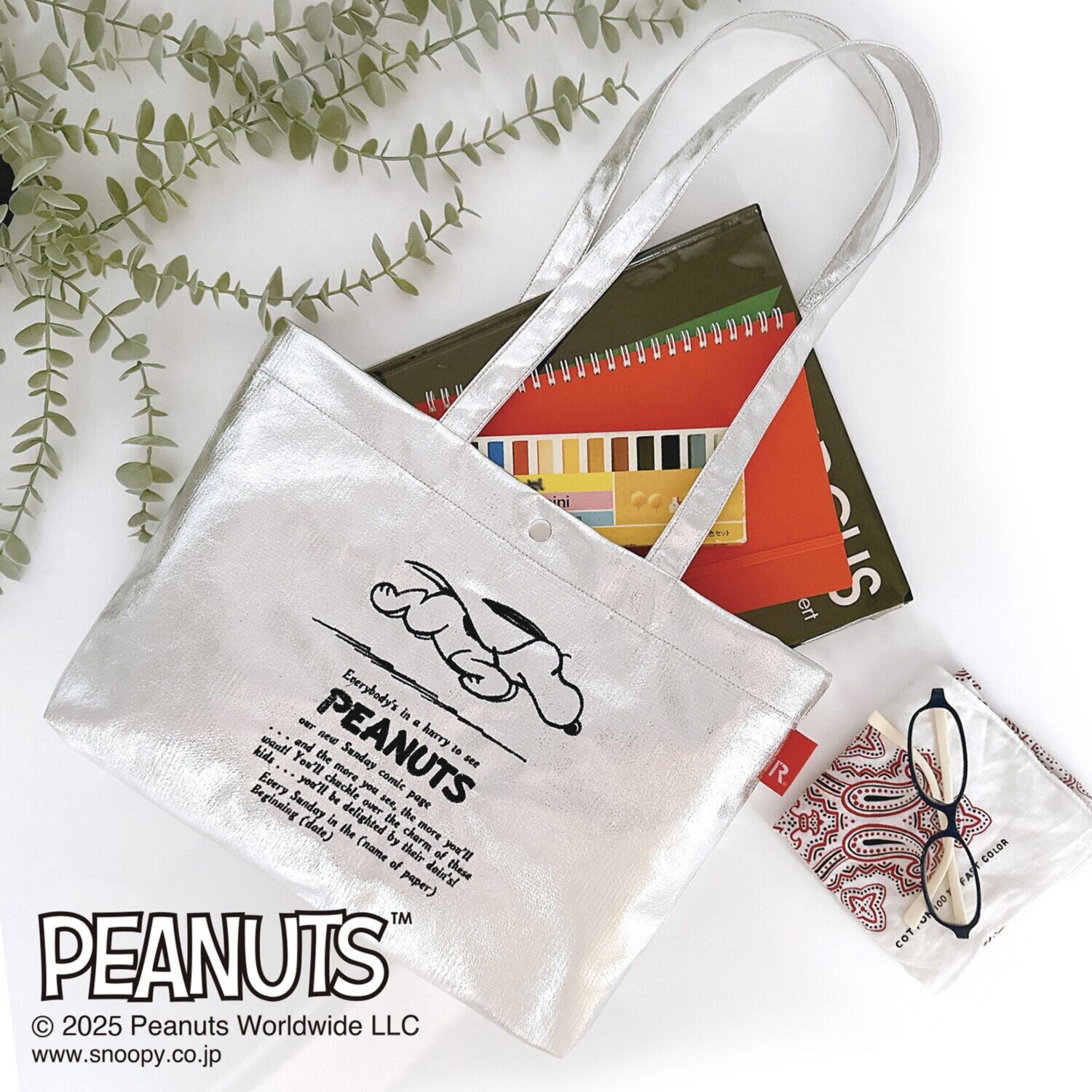 ルートート ピーナッツ メタリック Ａ４トートバッグ