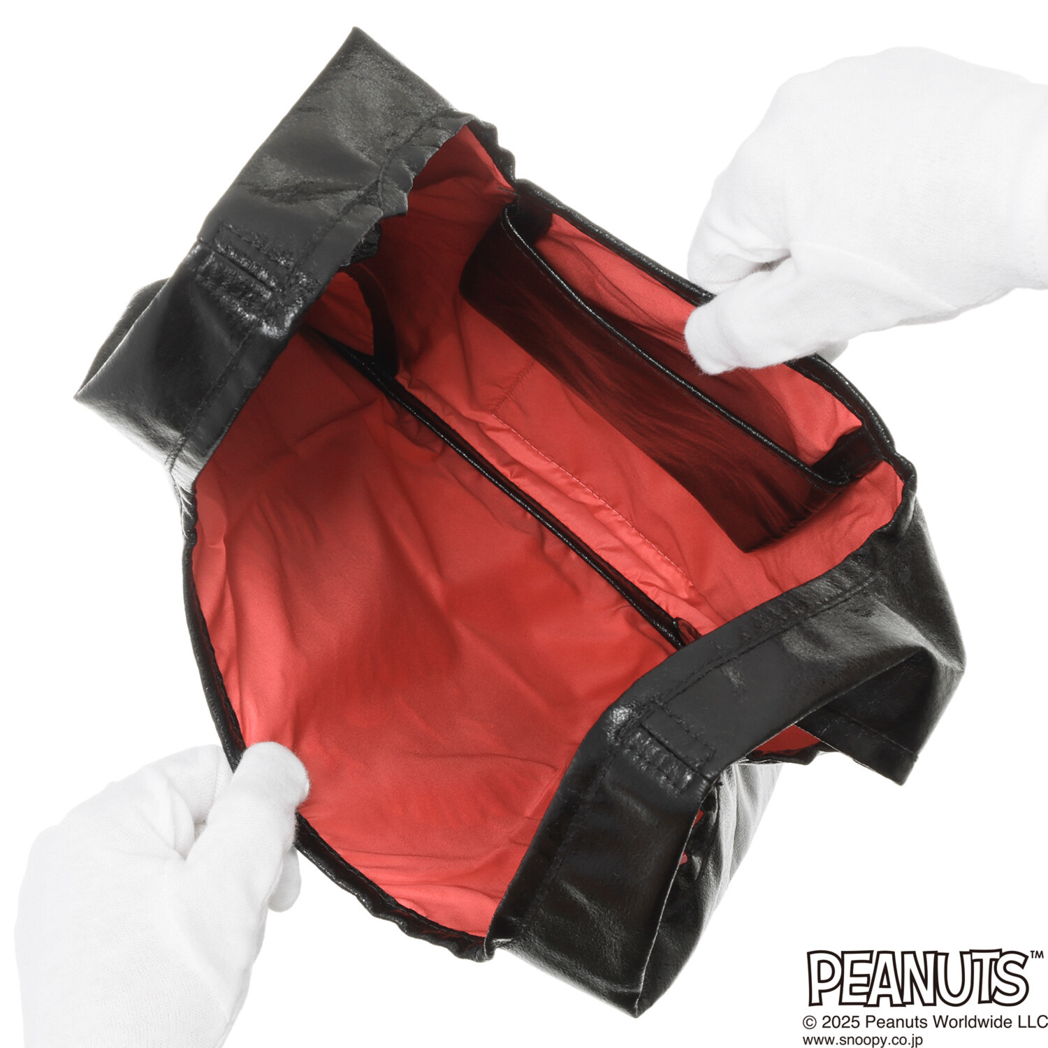 ルートート ピーナッツ メタリック ２ウェイトートバッグ