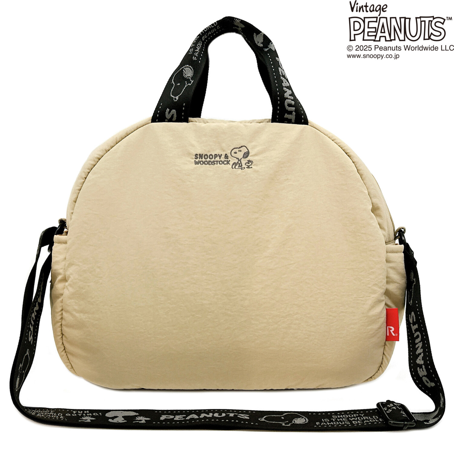 ルートート ピーナッツ フワかる ショルダートートバッグ