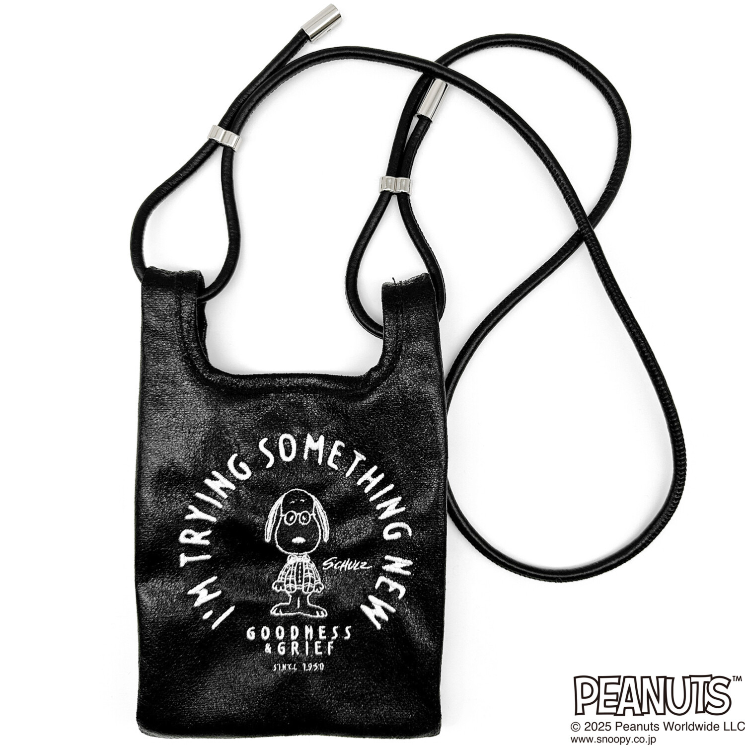 ルートート ピーナッツ メタリック ２ウェイ ミニトートバッグ