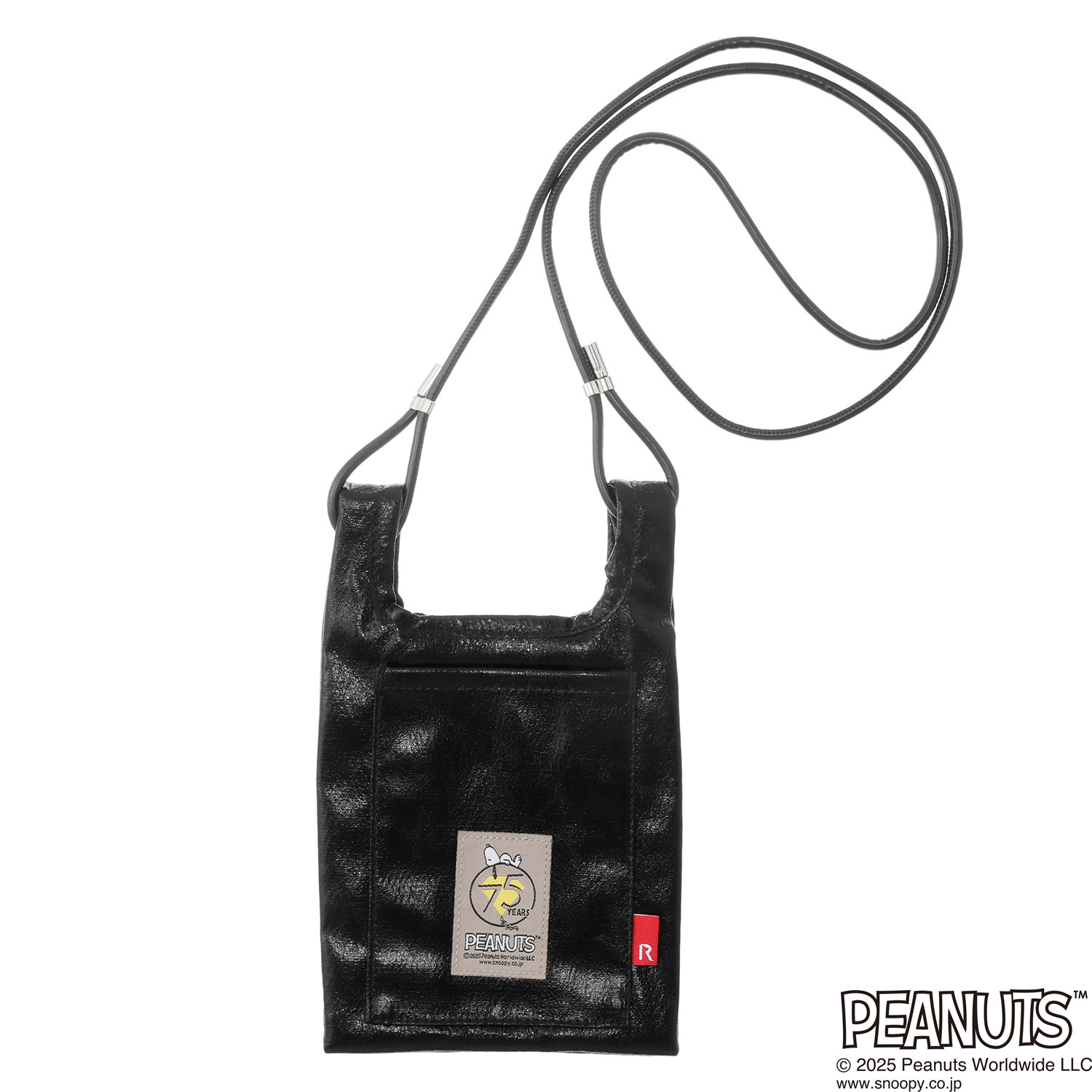 ルートート ピーナッツ メタリック ２ウェイ ミニトートバッグ