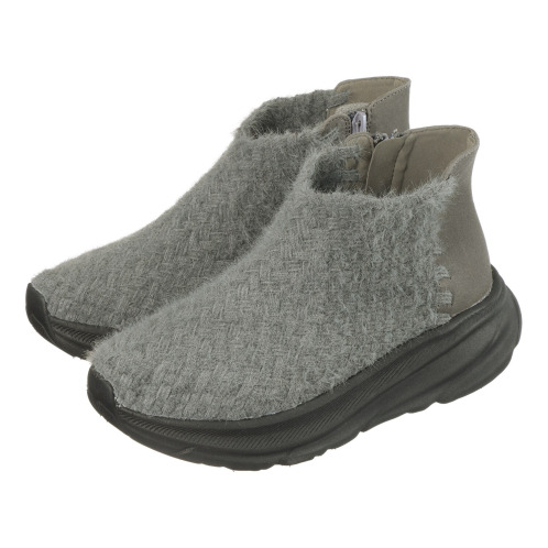 ゴムゴム ブランド誕生10周年 新素材! 洗える ふわもこゴムメッシュ 厚底ショートブーツ ゴムゴム ブランド誕生10周年 新素材! 洗える ふわもこゴムメッシュ 厚底ショートブーツ