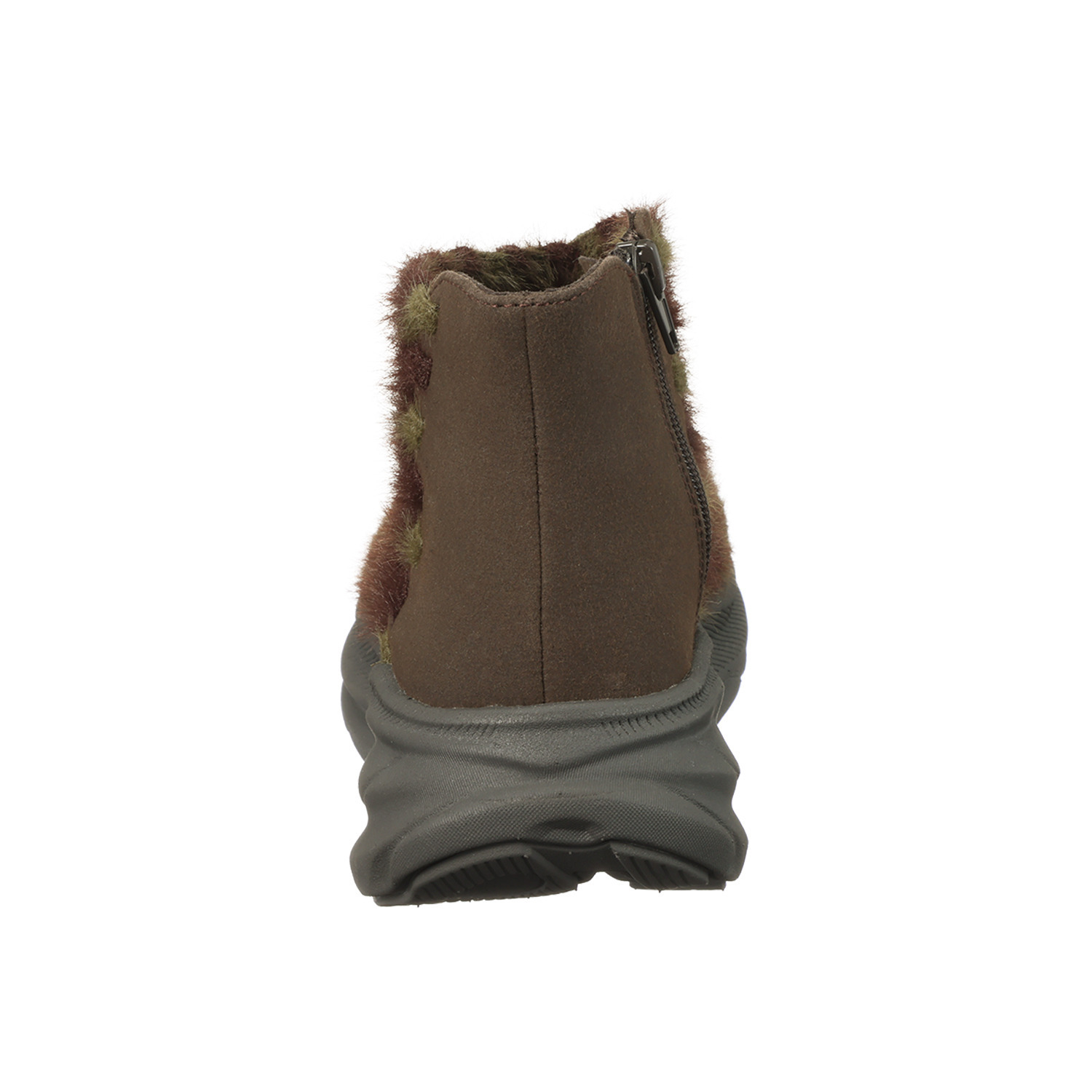 ゴムゴム ブランド誕生１０周年 新素材！　洗える ふわもこゴムメッシュ 厚底ショートブーツ