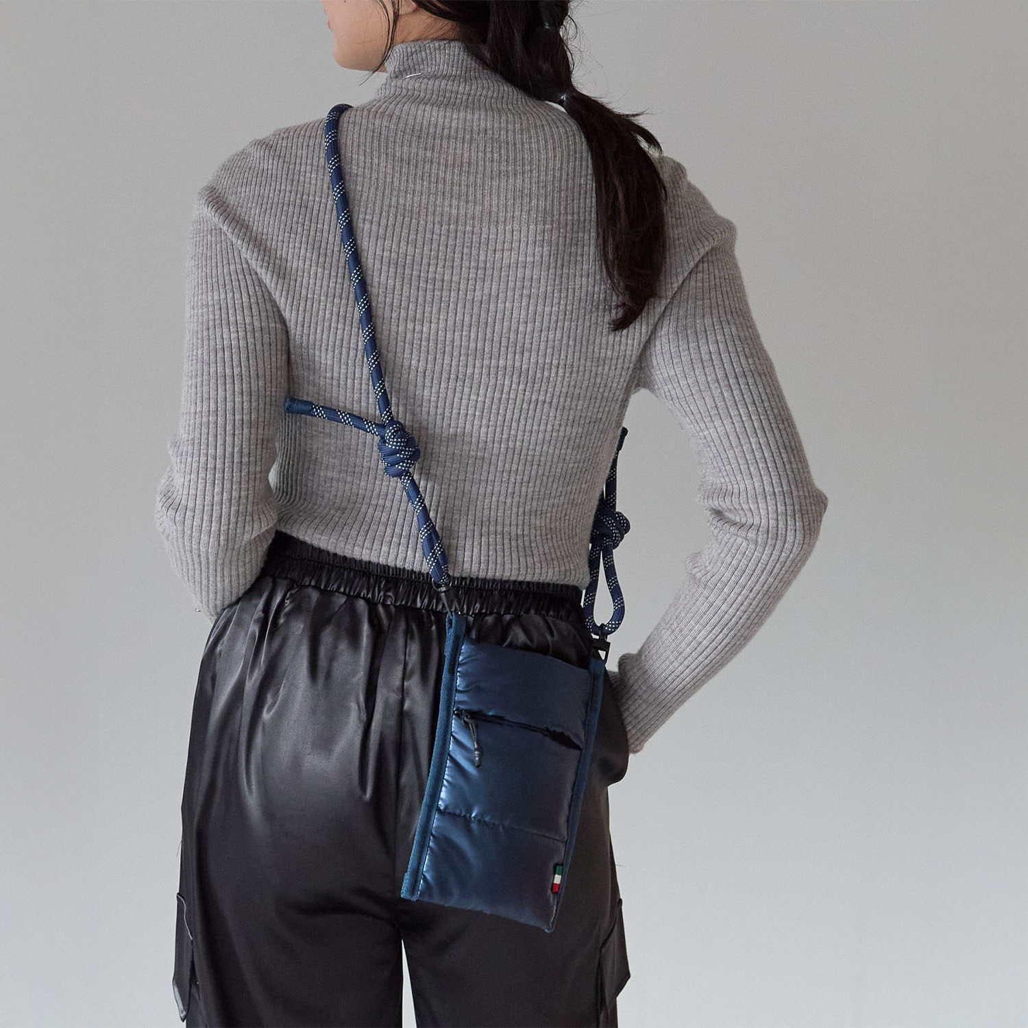 グッシオイタリー キルティング トートバッグ＆ ショルダーバッグセット