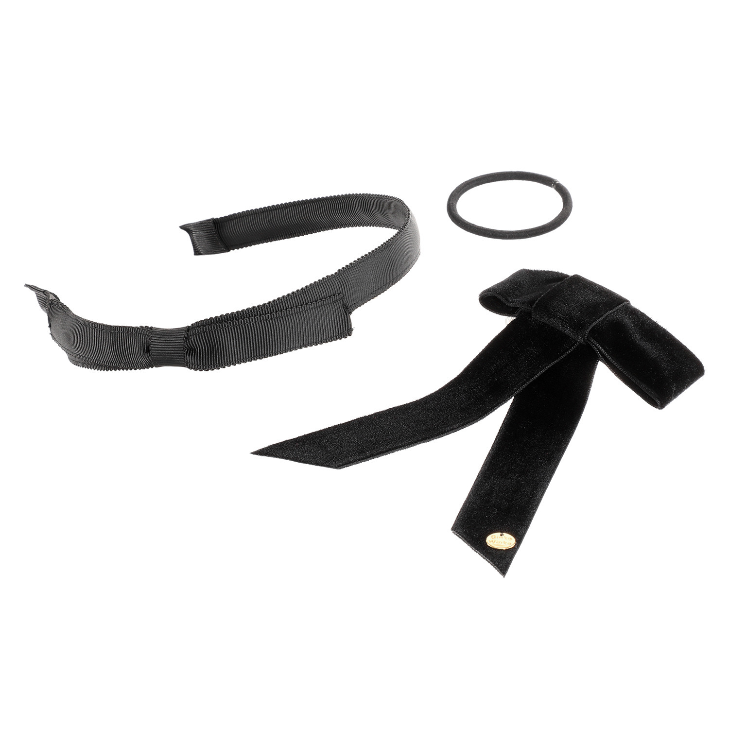 ギンカウィンカ カチューシャ＆ リボンバレッタ ヘアアレンジセット