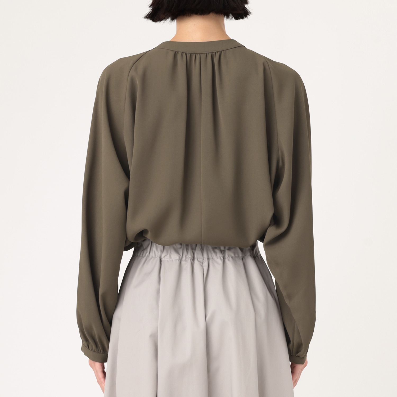 アリュメット ドットフロッキーブラウス