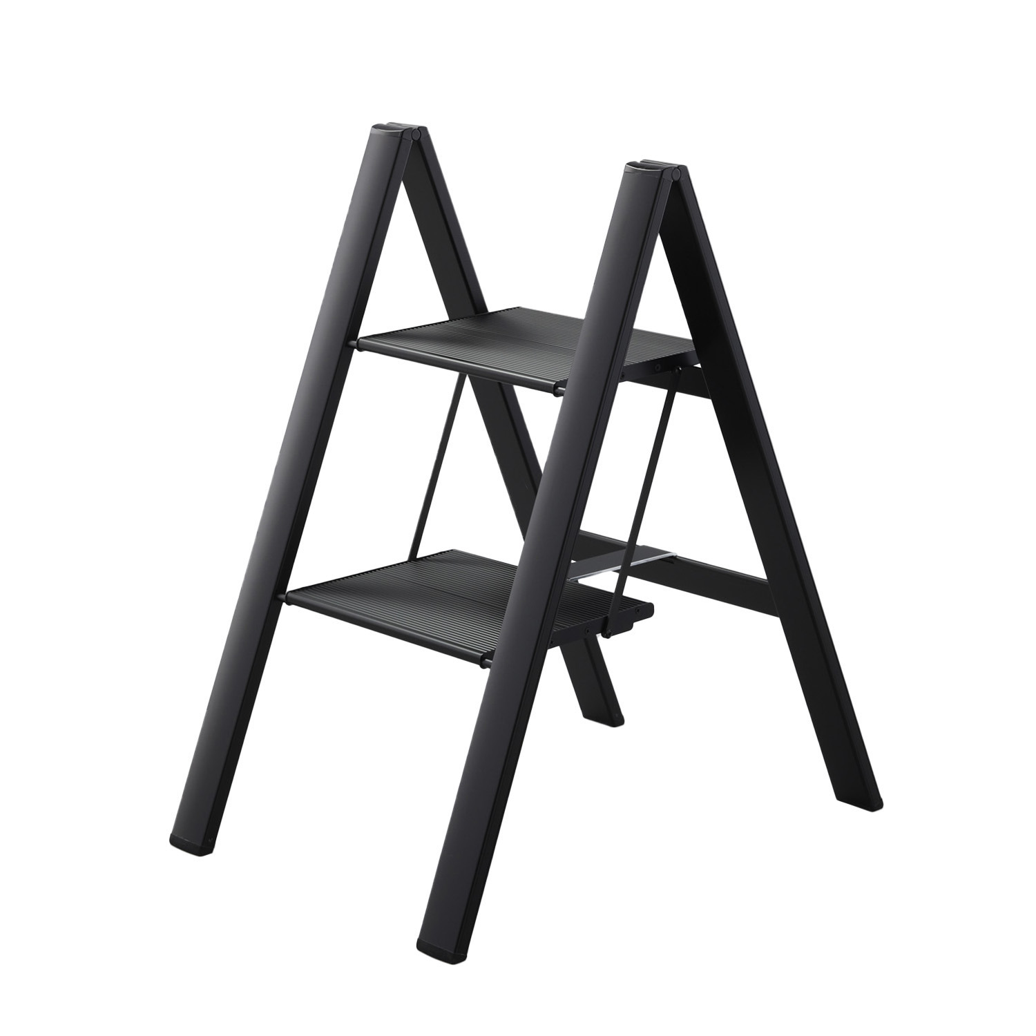 創業７０周年の 国内老舗メーカー発！ 幅広ステップなのに すっきり畳める スリムステップ２段