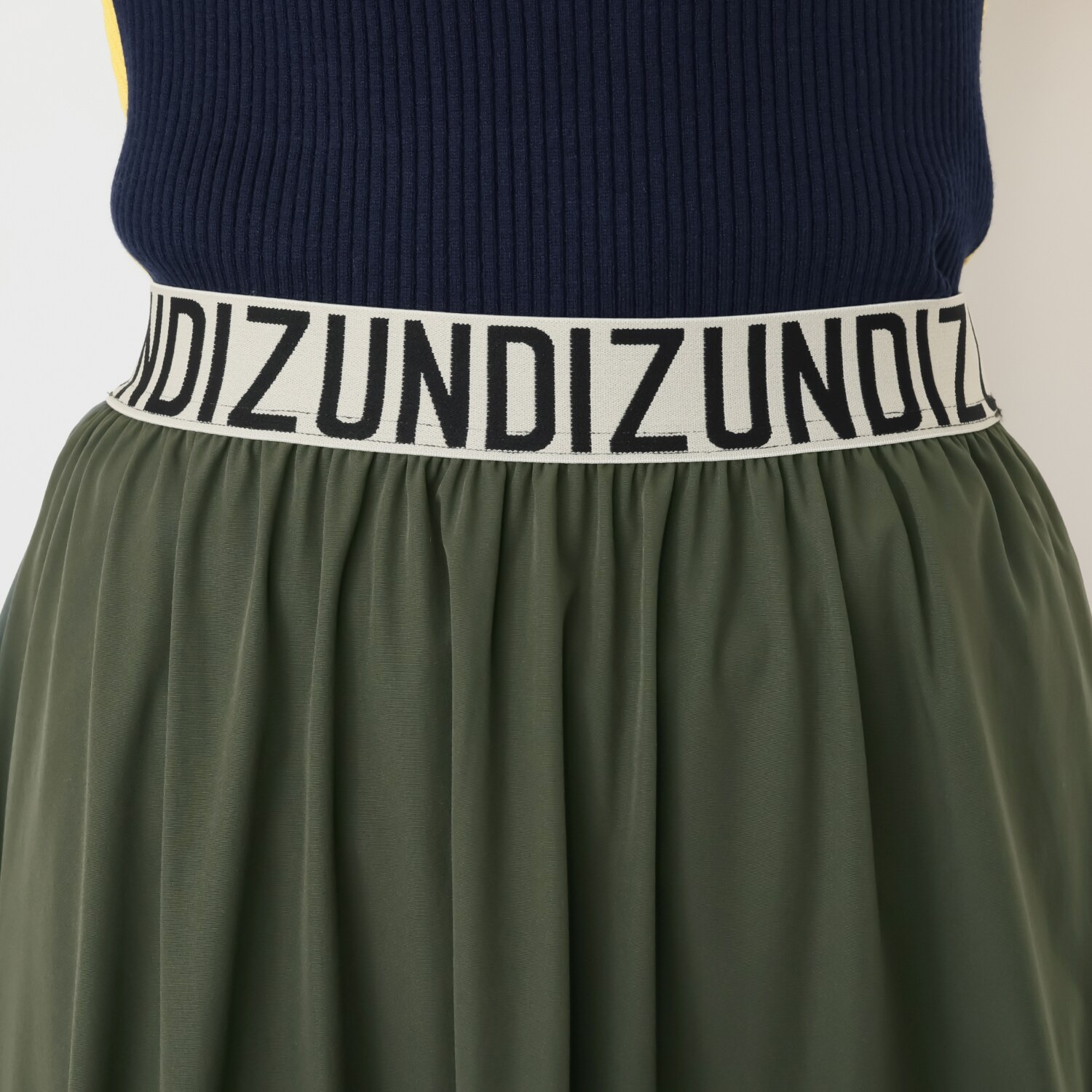 コイビトミサキ 前後２ウェイ 配色デザインスカート