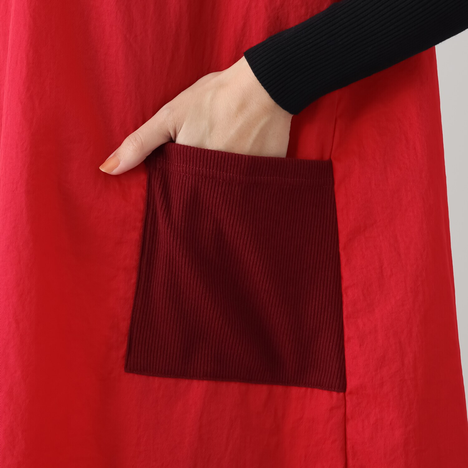 コイビトミサキ 肩ボタンアクセント チュニック