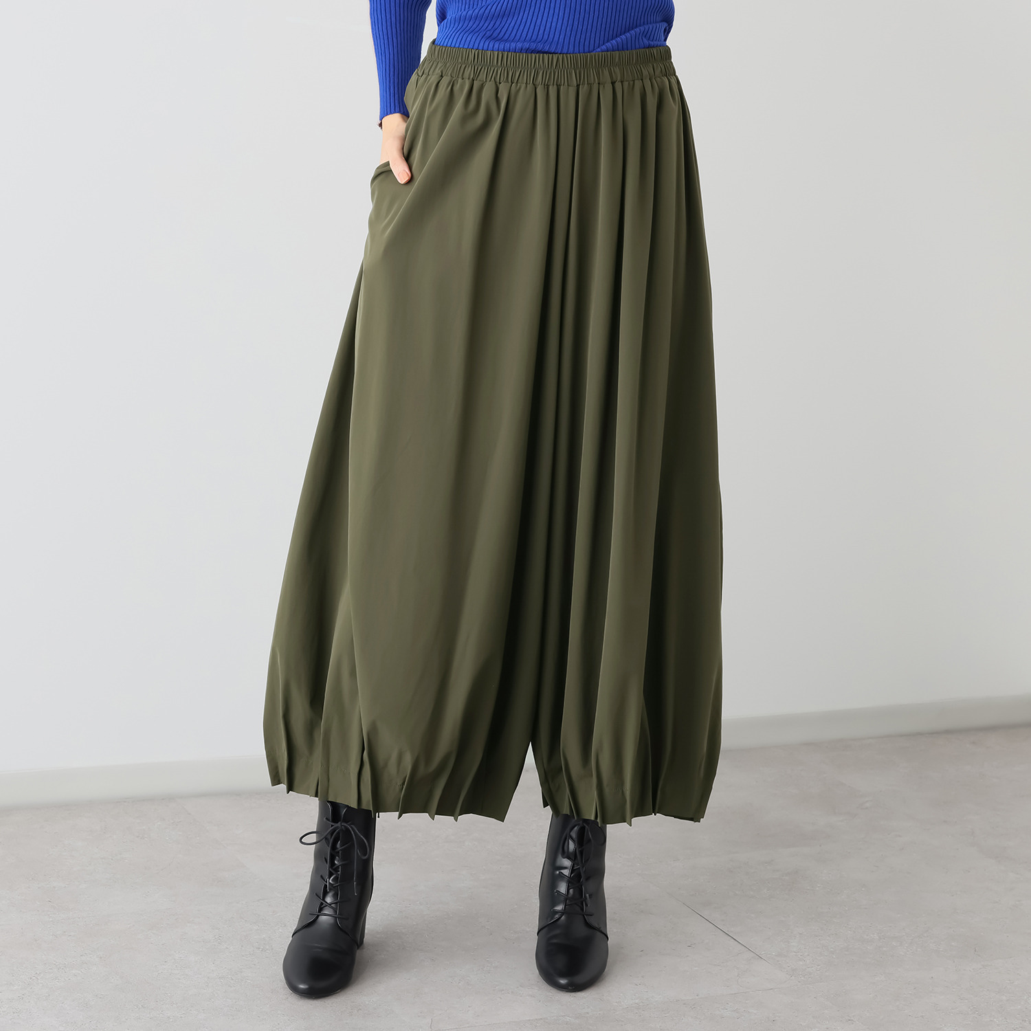 コイビトミサキ タックアクセント バルーンパンツ