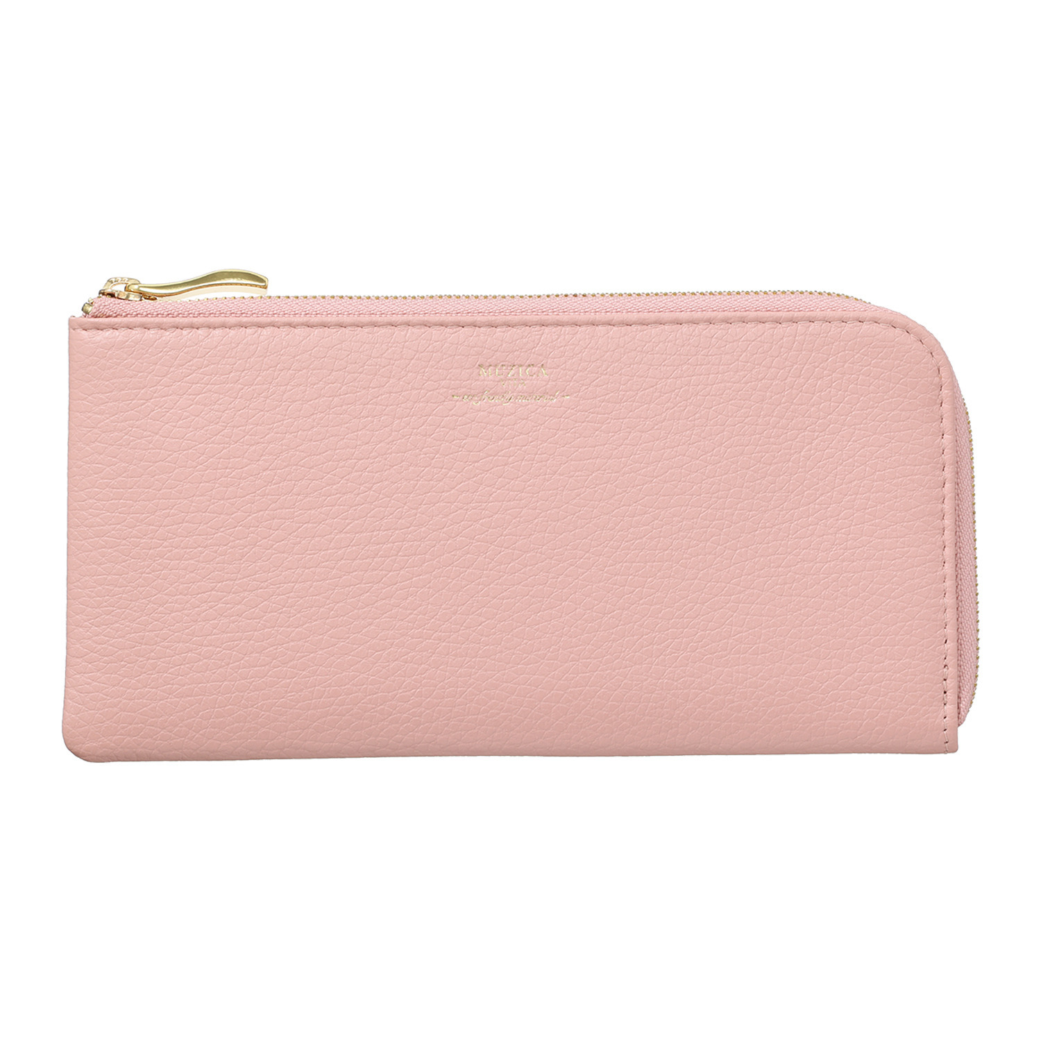 ムジカヴィータ イタリアン牛革 Ｌ字型長財布