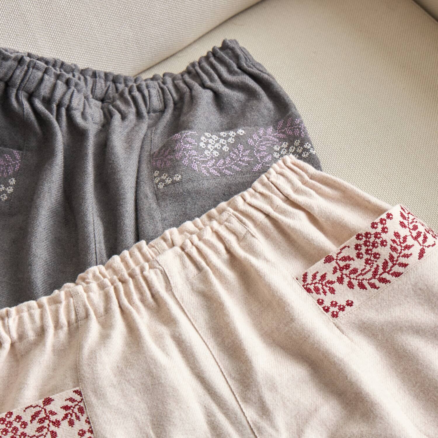 ナルエー 綿１００％ フランネル パジャマ