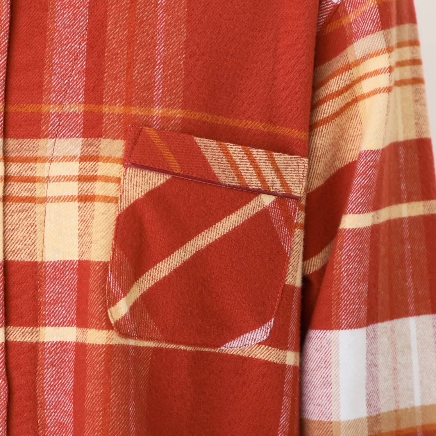 ナルエー 綿１００％ チェックパジャマ