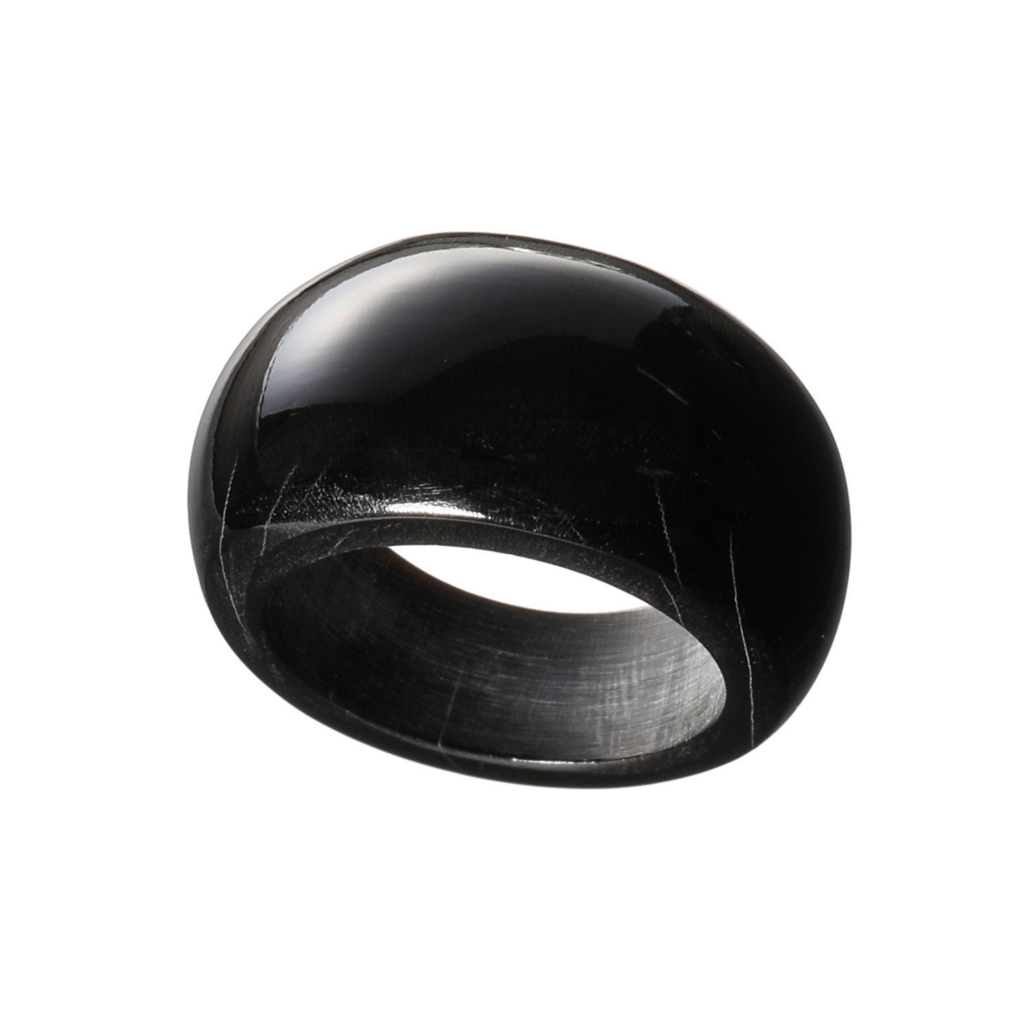 グレイスモア 水牛 月甲丸 ボリュームリング