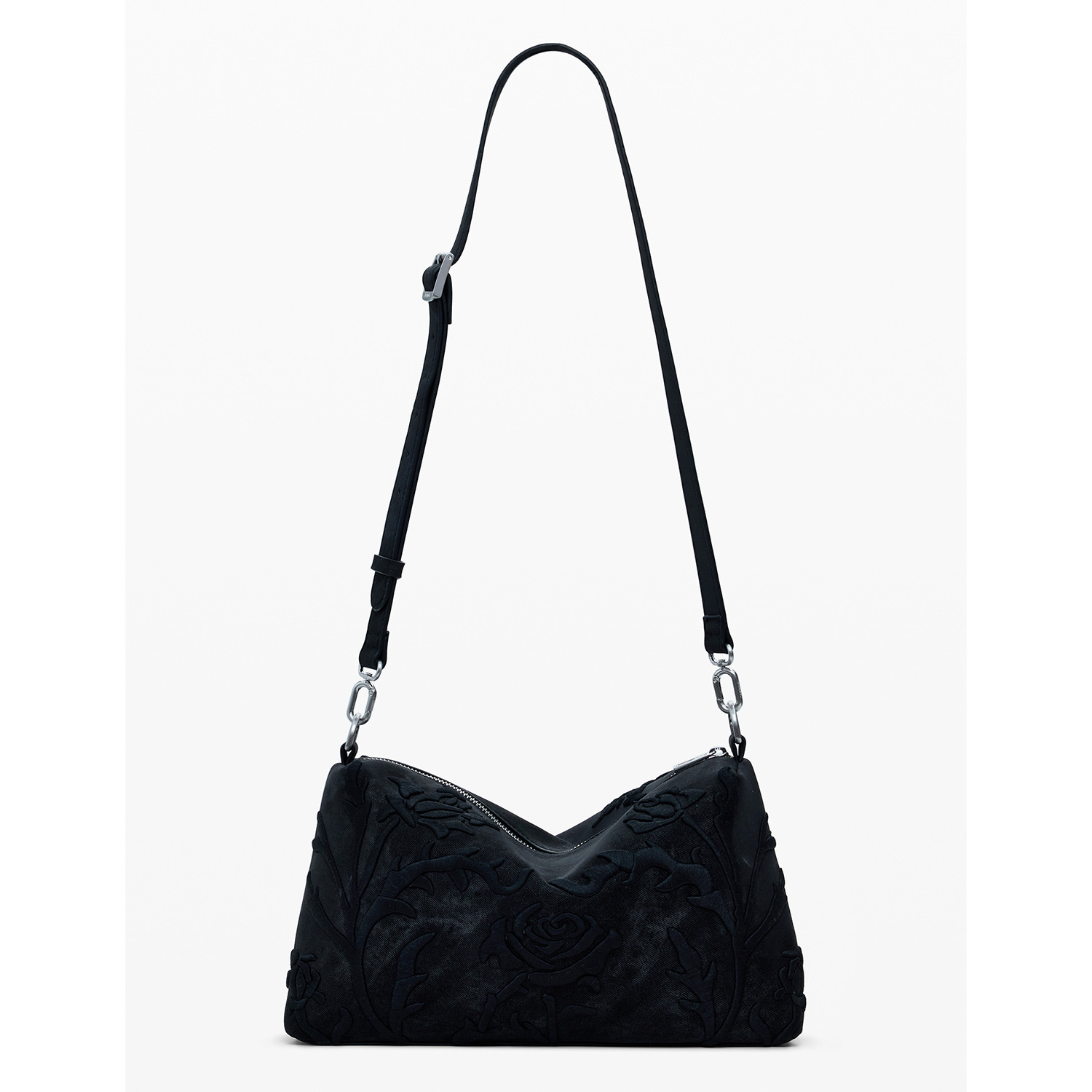 デシグアル 立体お花刺しゅう ２ウェイショルダーバッグ