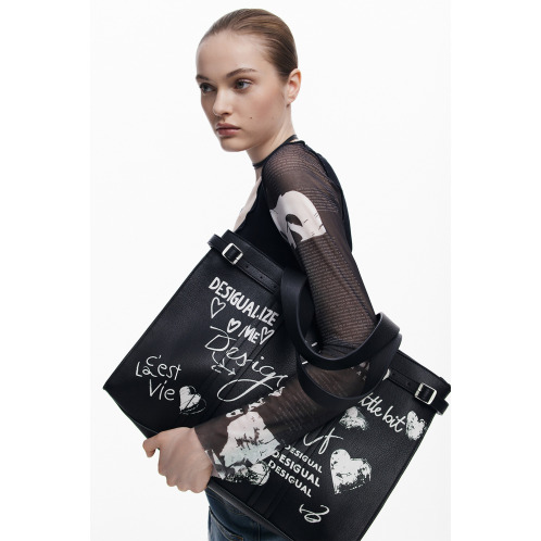 デシグアル ペイントデザイン トートバッグ デシグアル ペイントデザイン トートバッグ