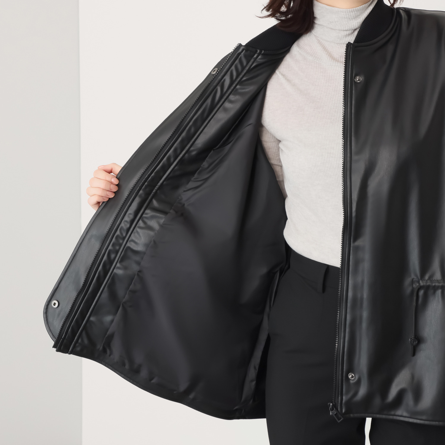 デシグアル 立体お花刺しゅう ポンチョ