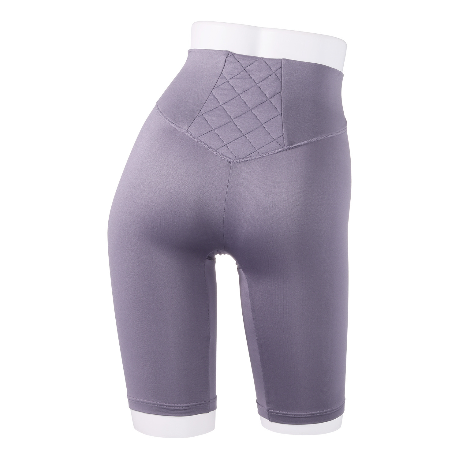 温活キュート 裏起毛 仙骨キルト 五分丈ボトム２色セット