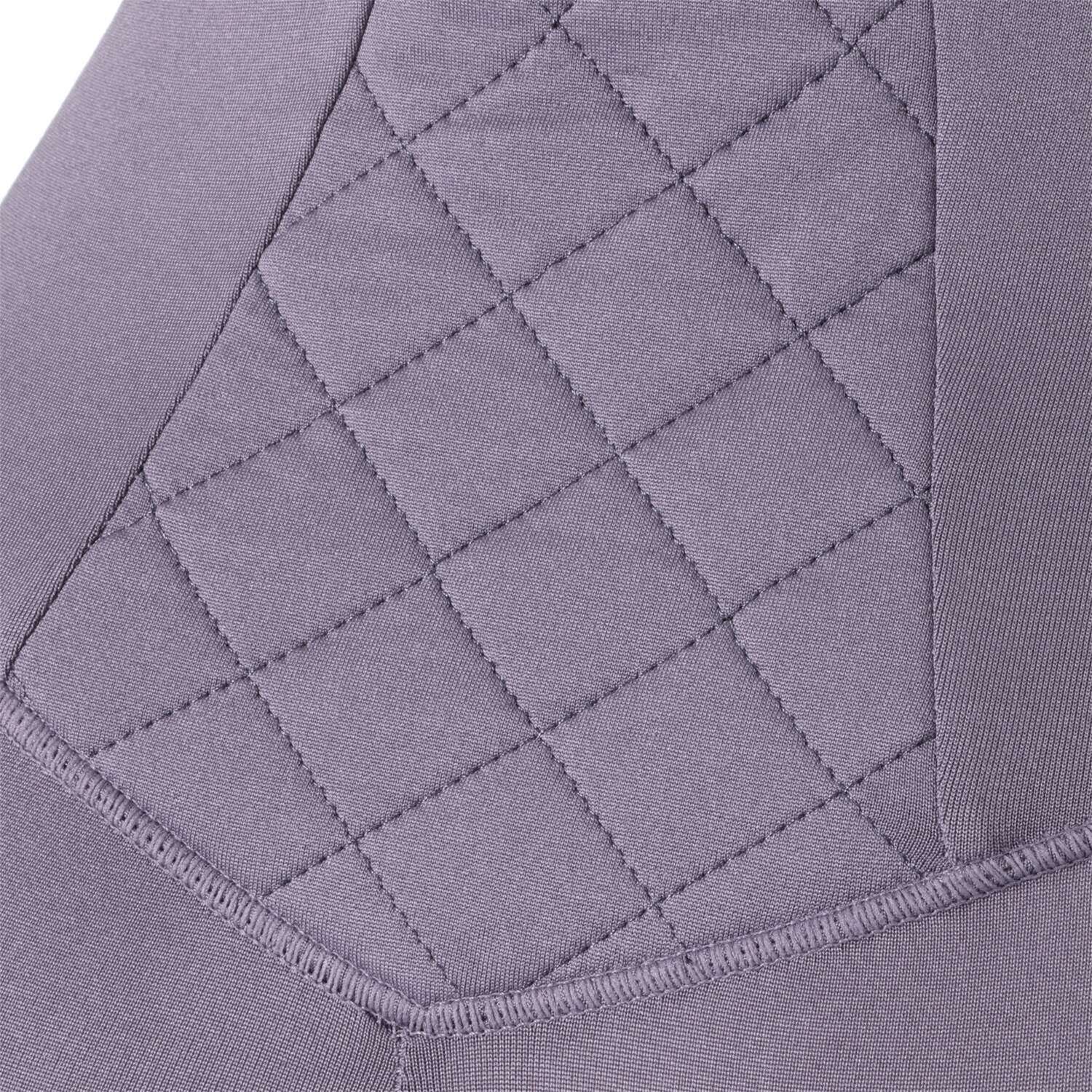 温活キュート 裏起毛 仙骨キルト 五分丈ボトム２色セット