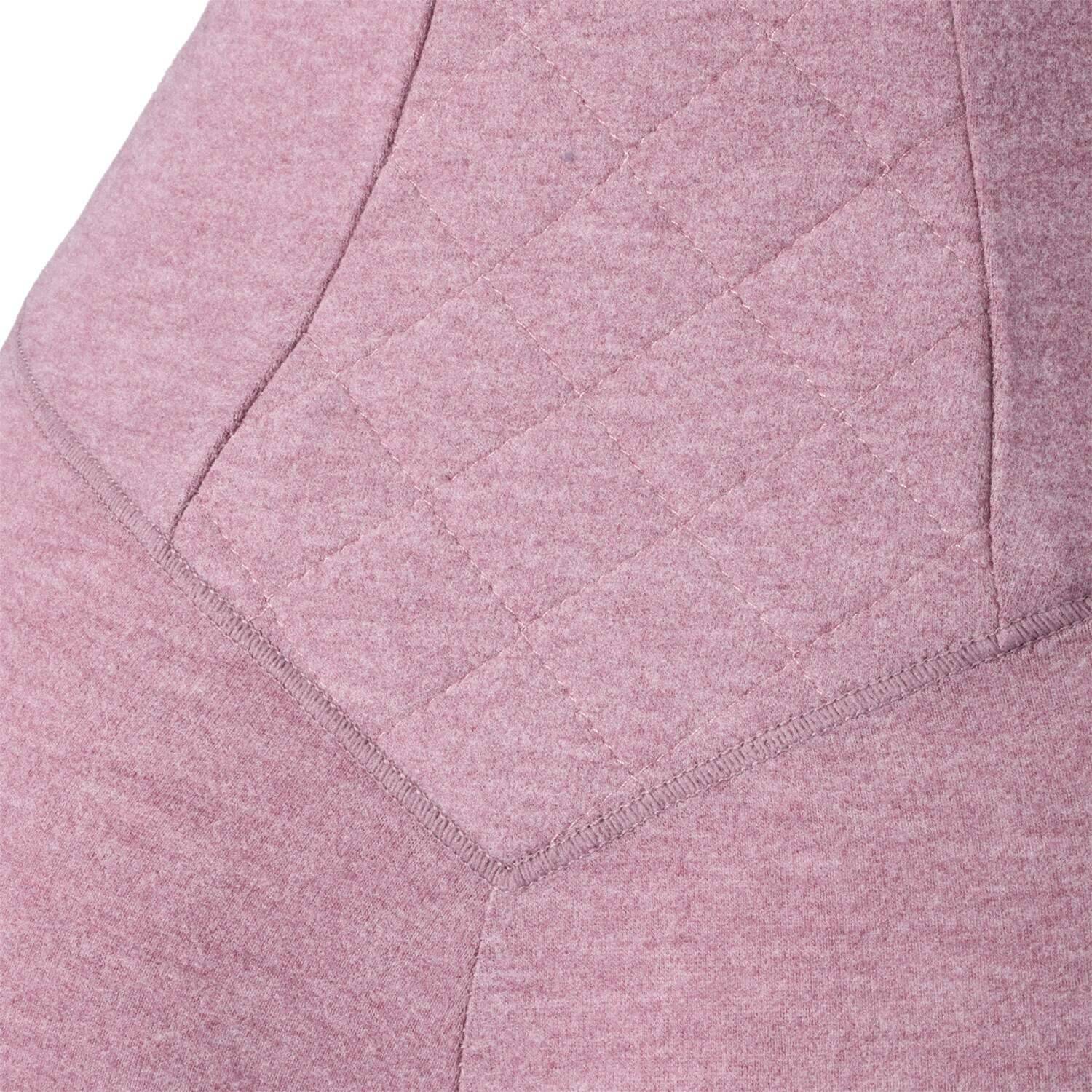 温活キュート ピーチ起毛 仙骨キルト 二分丈ボトム２色セット