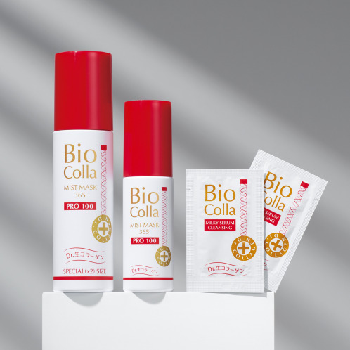 ビオコラ 生コラーゲン配合! (非加熱25度以下) 弾むようなハリ肌へ導く PCミストマスク365 プロ100 3本分特別セット ビオコラ 生コラーゲン配合! (非加熱25度以下) 弾むようなハリ肌へ導く PCミストマスク365 プロ100 3本分特別セット