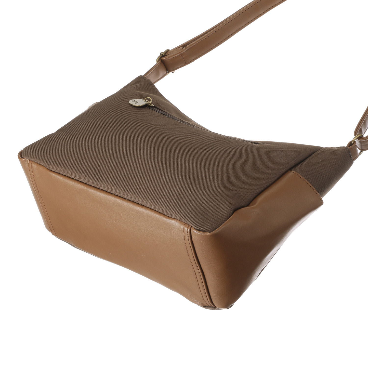 ダジュール ネコプリントポケット ショルダーバッグ