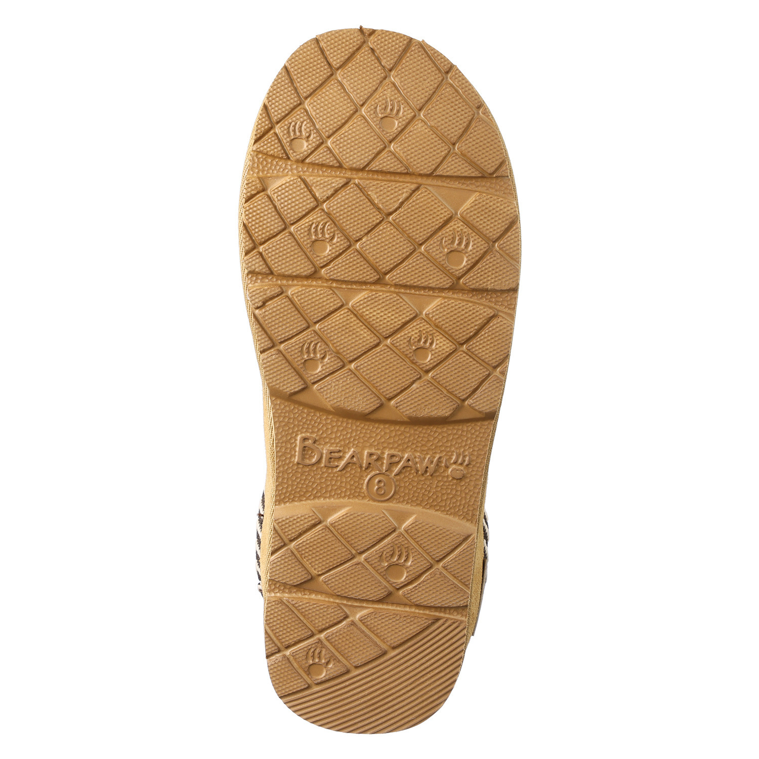 ベアパウ はっ水牛革スエード ムートン調 厚底スリッポンシューズ “タビタ”