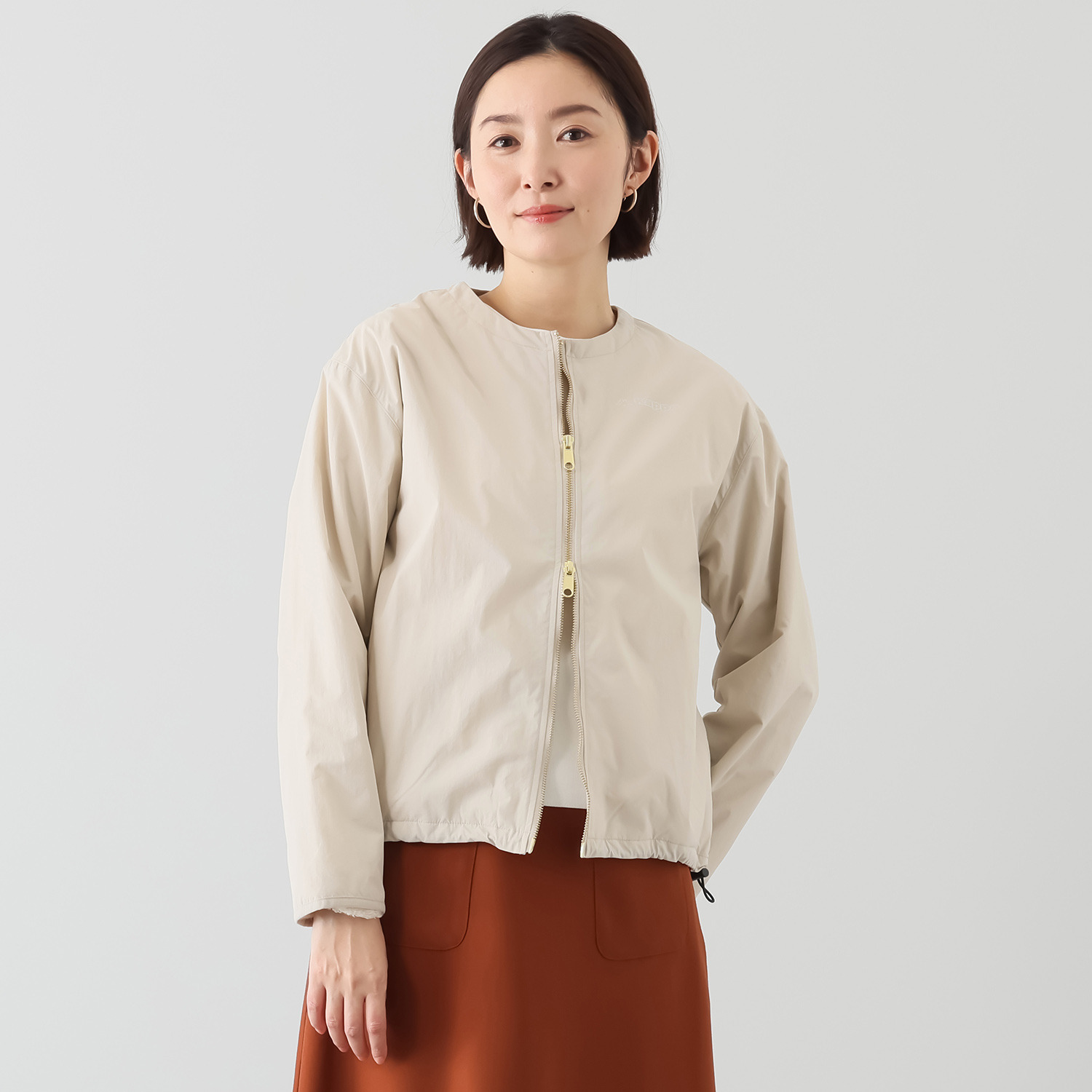 Ｋａｐｐａ ＵＶカット・はっ水 布帛リップストップ 裏シャギージャケット