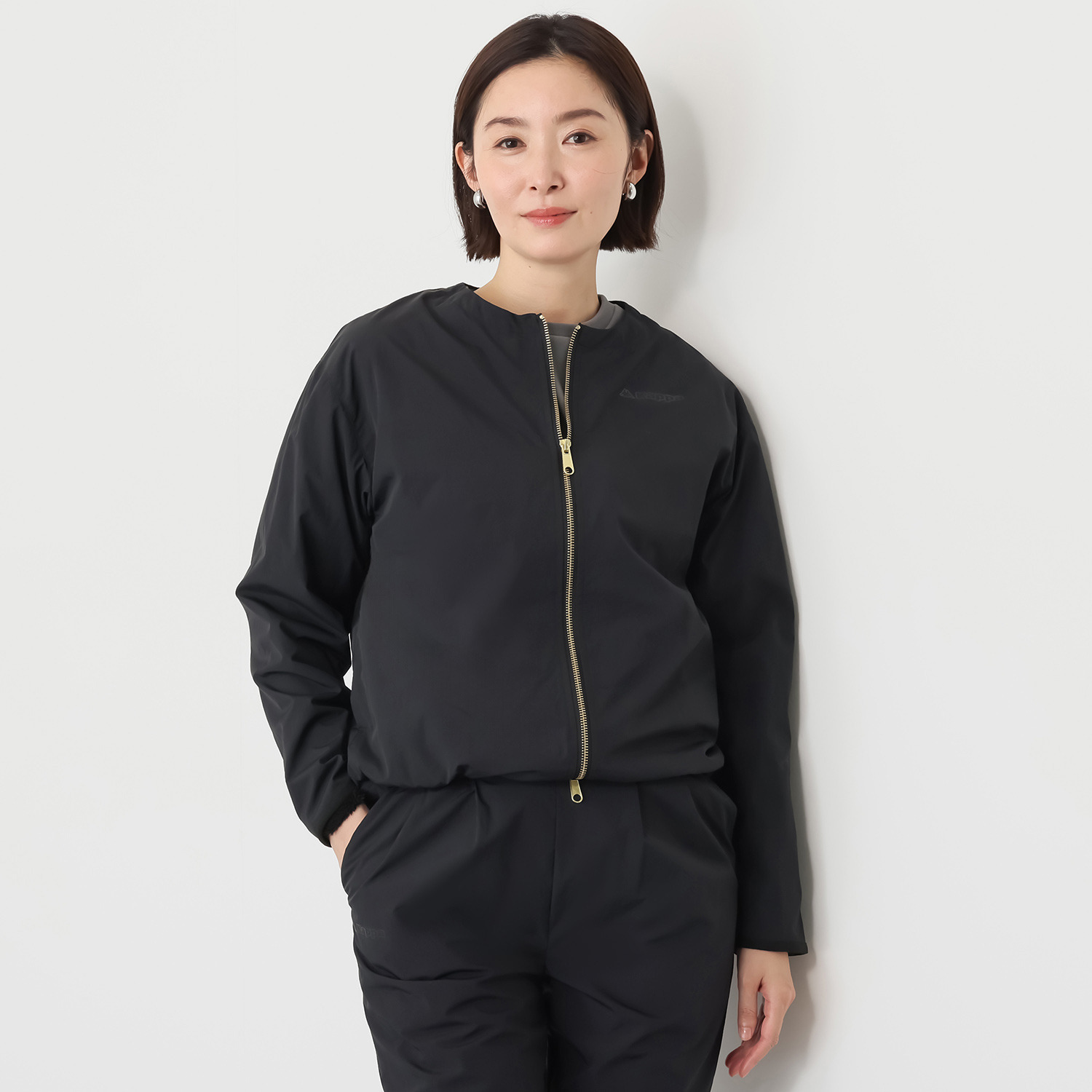 Ｋａｐｐａ ＵＶカット・はっ水 布帛リップストップ 裏シャギージャケット