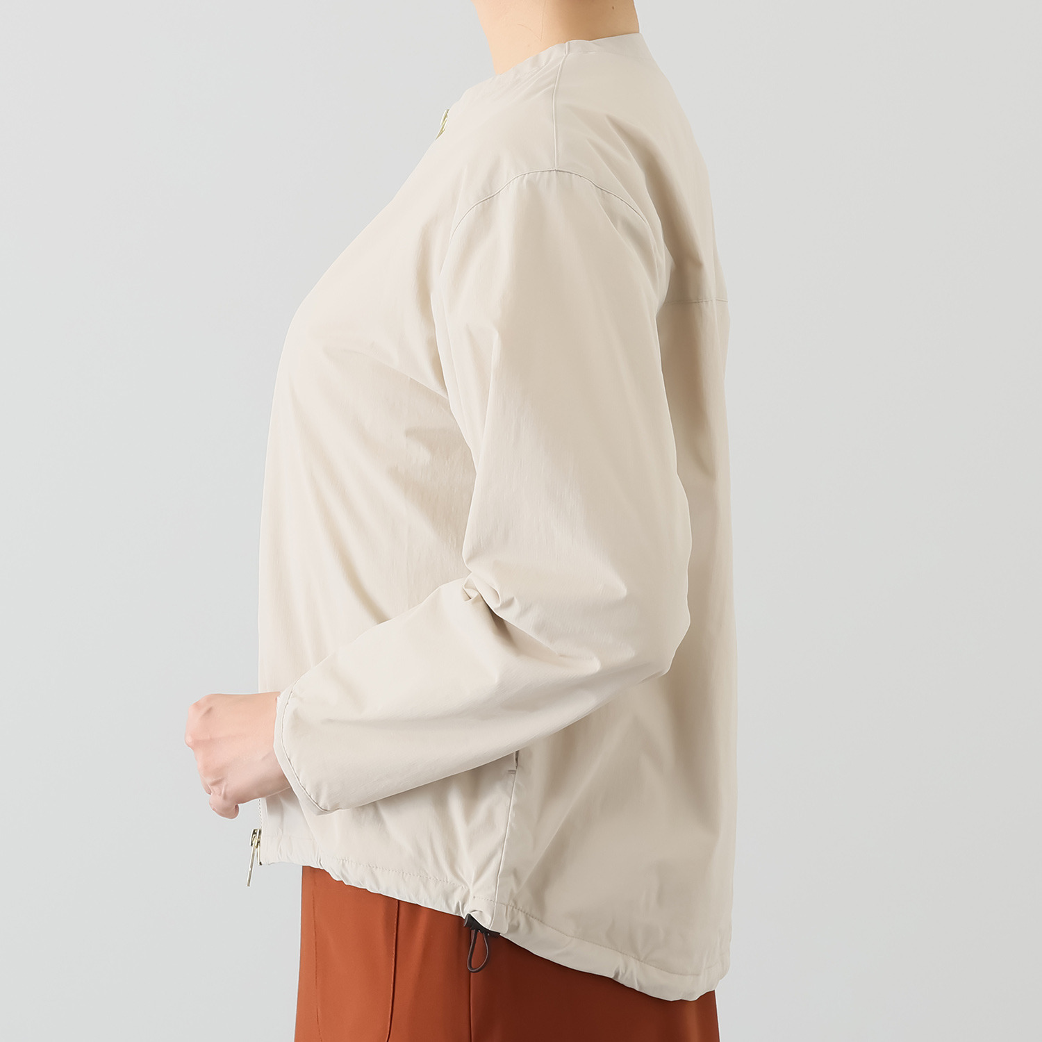 Ｋａｐｐａ ＵＶカット・はっ水 布帛リップストップ 裏シャギージャケット