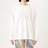 エピデミーク 箔プリント ロングＴシャツ