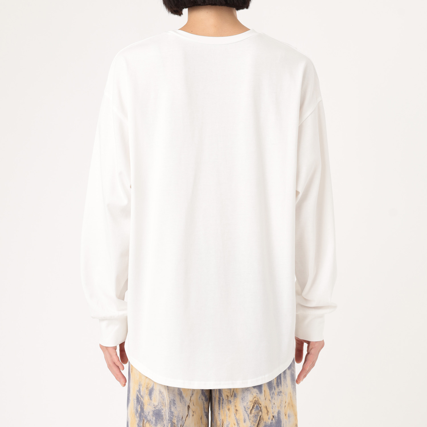 エピデミーク 箔プリント ロングＴシャツ