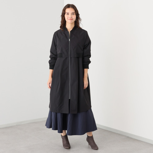 アリュメット 防風ラミネートクロス セパレート風コート アリュメット 防風ラミネートクロス セパレート風コート