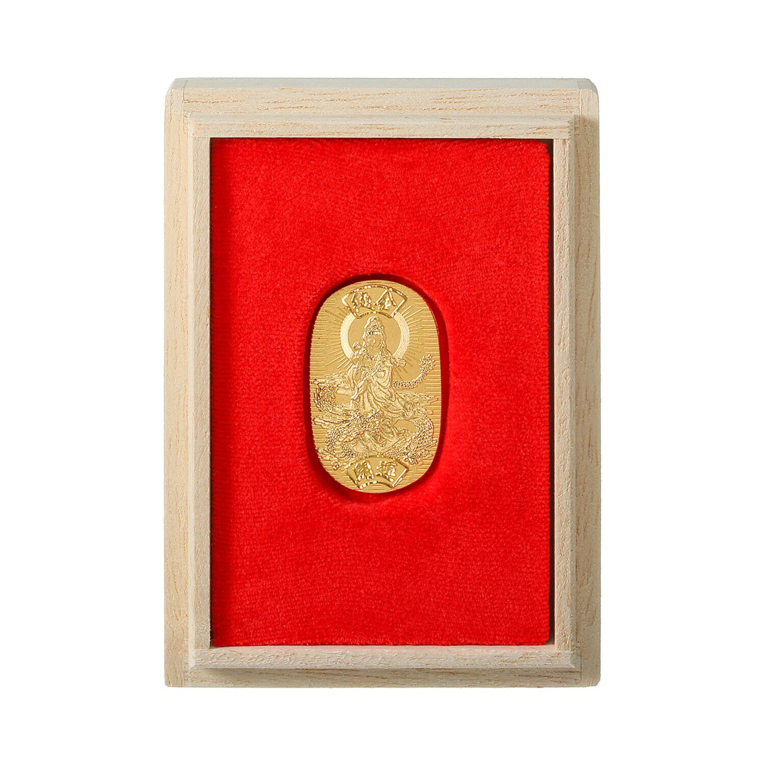 光則 純金製　小判 “龍上観音” ＜５ｇ＞