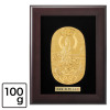 光則 純金製　大判 “龍上観音” ＜１００ｇ＞