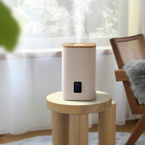 スリーアップ　上部給水式でラクラク給水　小型なのにパワフル加湿！　ディスプレイ付　ハイブリッド加湿器　ウッドモイスト　ＨＢ−Ｔ２５８５