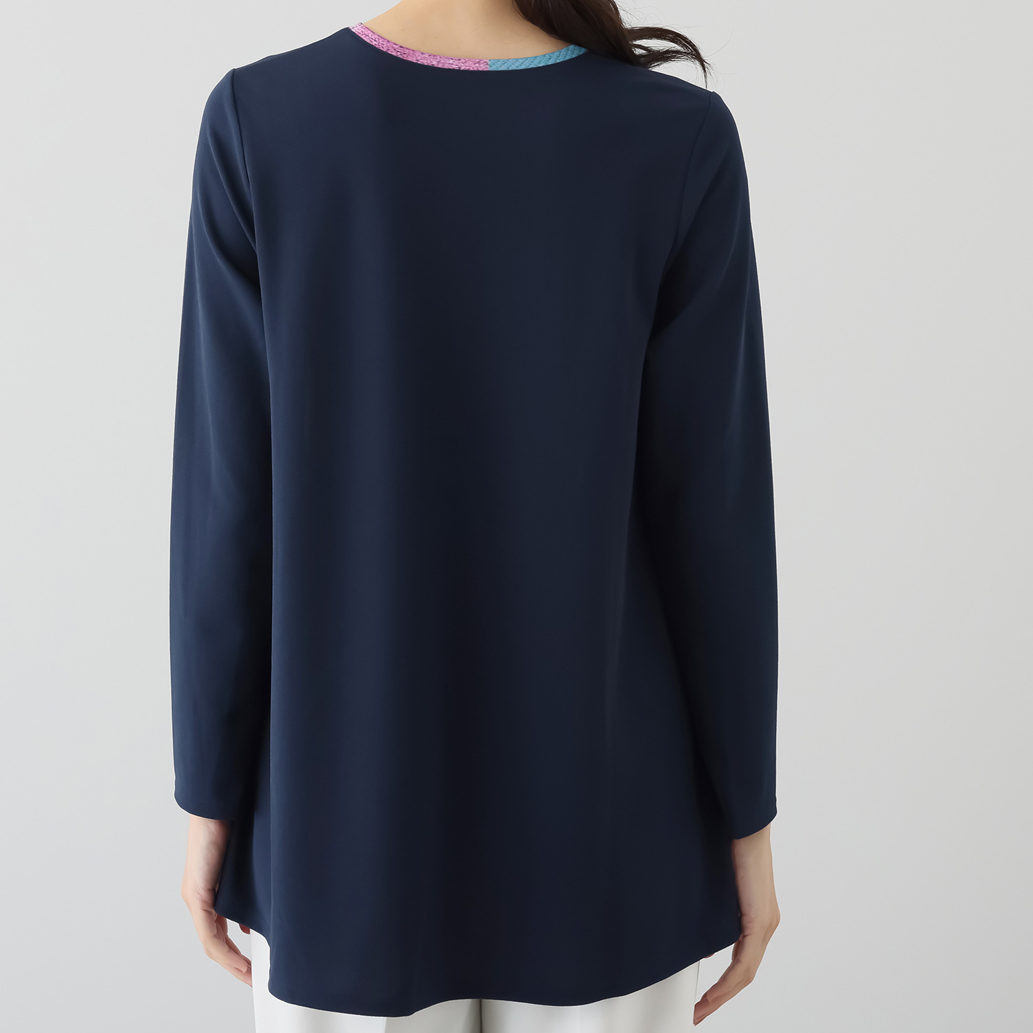 ダジュール プリント配色チュニック