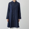 ダジュール デニム調 フードデザインコート