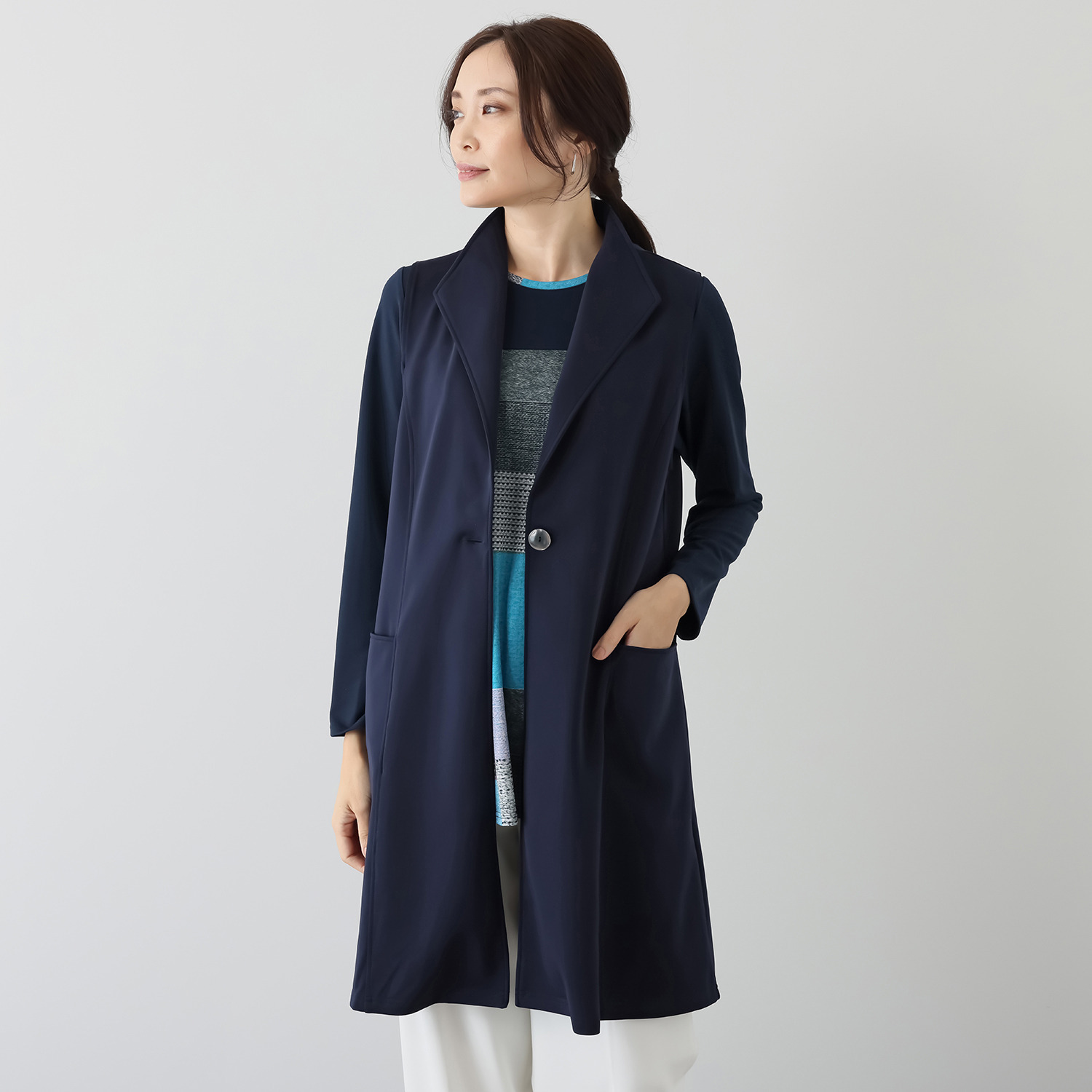 ダジュール デザインロングジレ