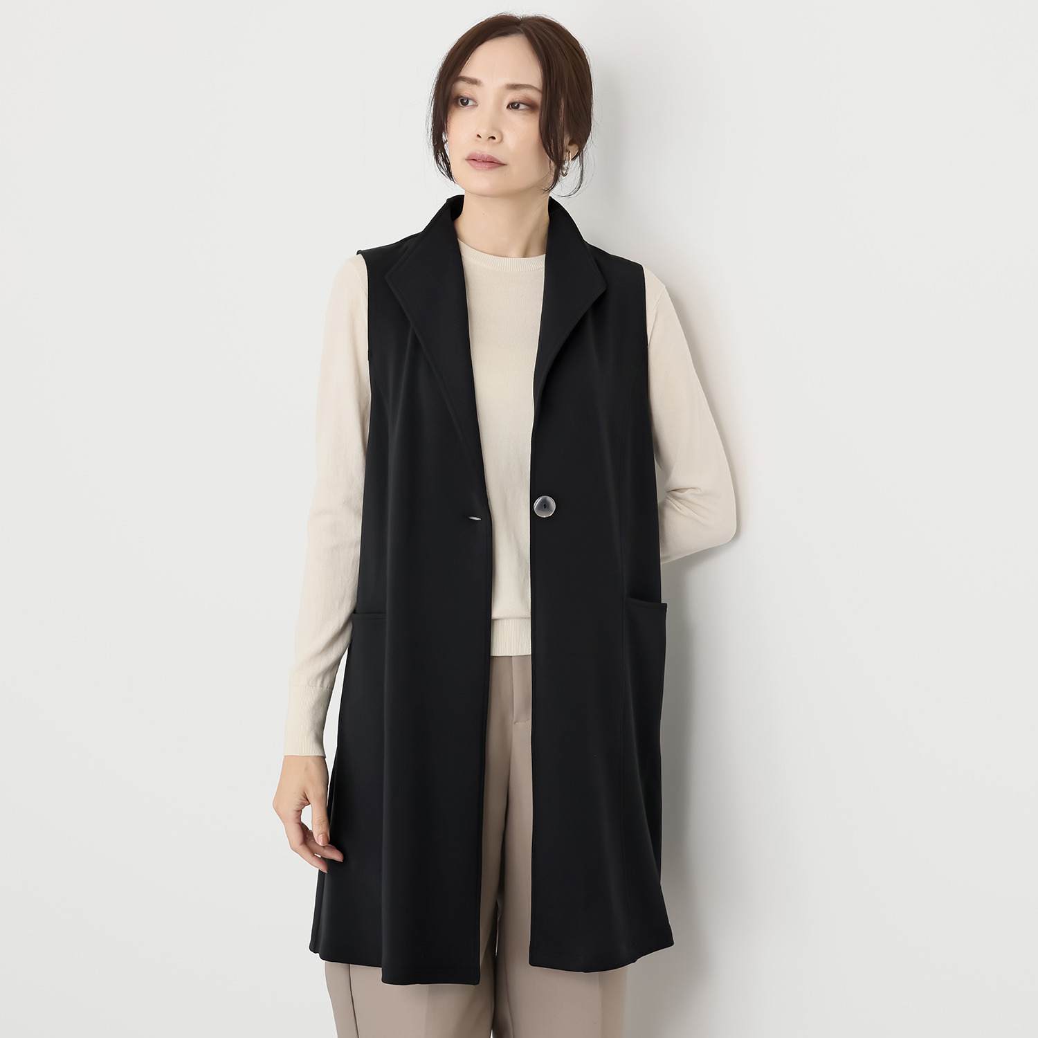 ダジュール デザインロングジレ