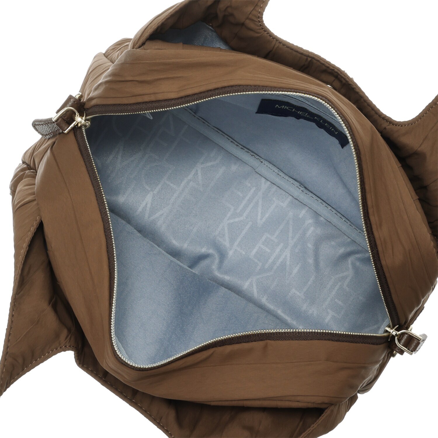 ミッシェル　クラン はっ水 シワプリーツ ２ウェイボストンバッグ