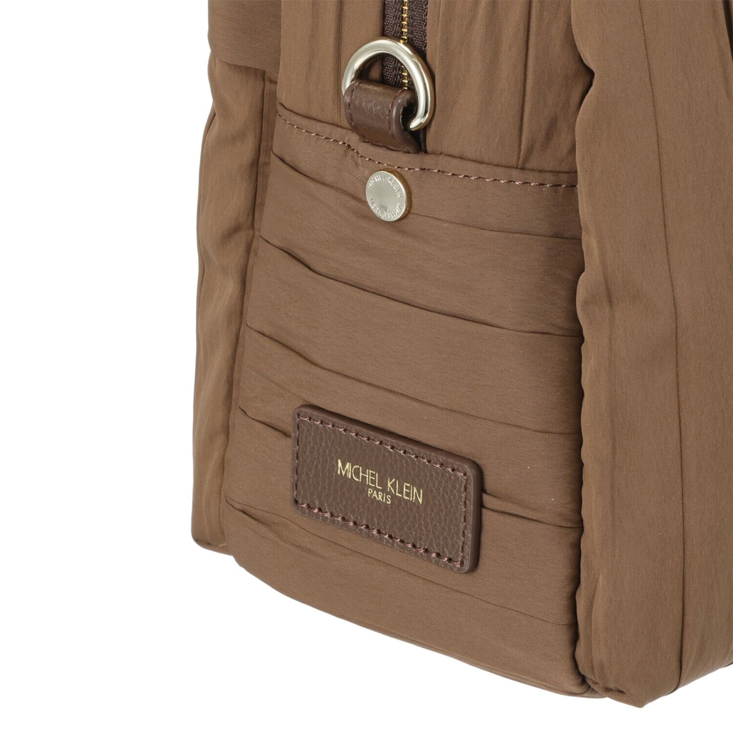 ミッシェル　クラン はっ水 シワプリーツ ２ウェイボストンバッグ