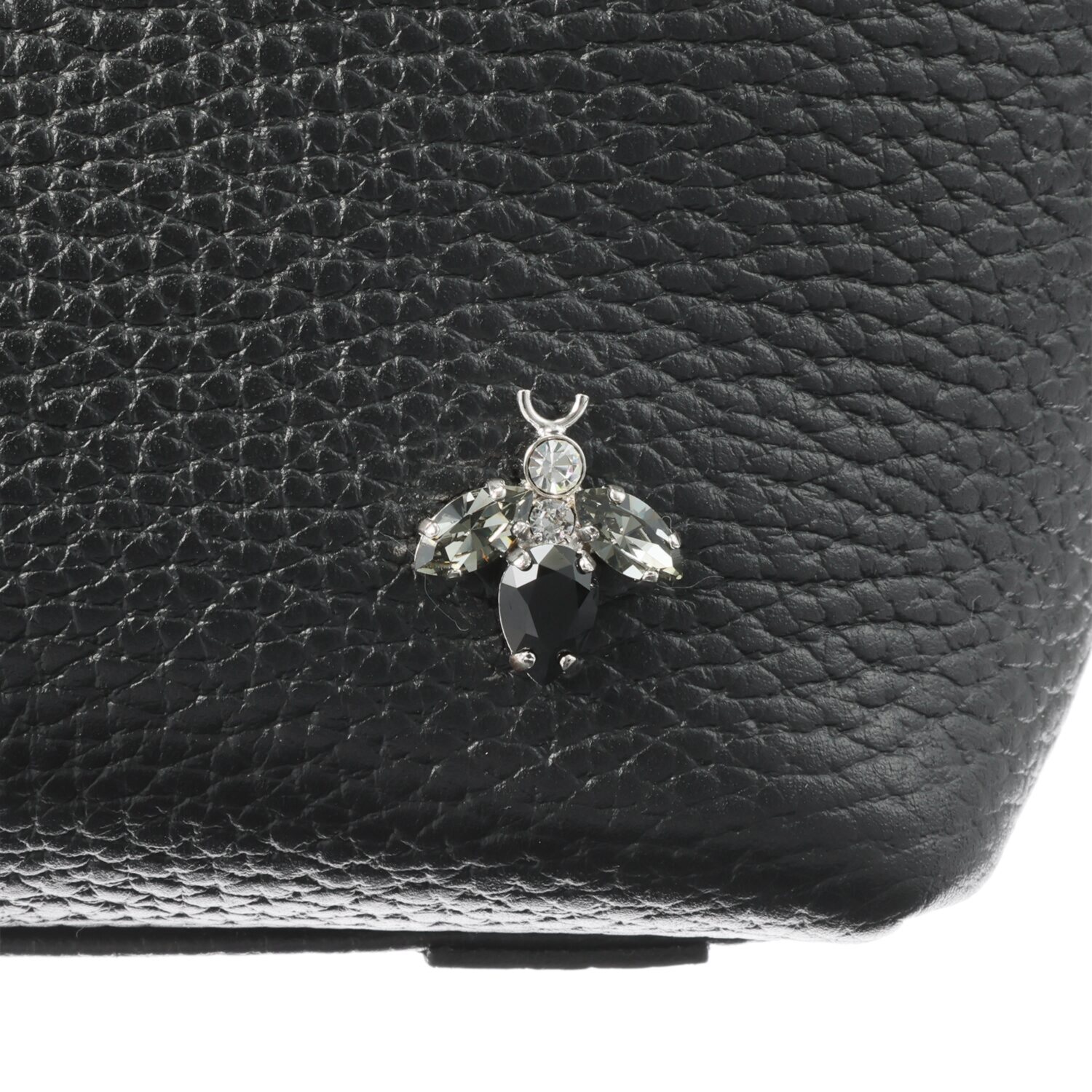 エーディーエムジェイ ＴＨＥ　ＢＥＥ 牛革シュリンク型押し ２ウェイ キューブミニトートバッグ