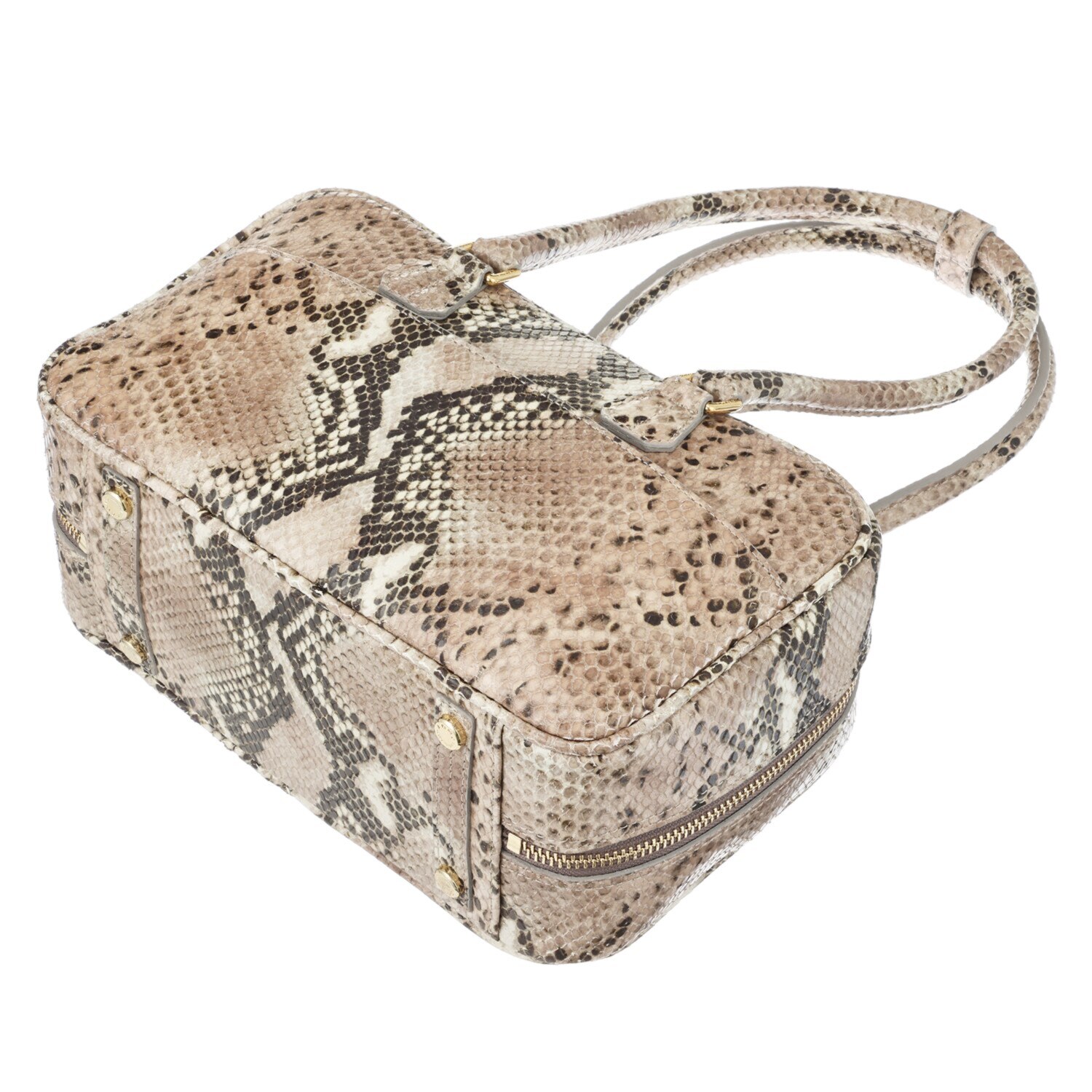 エーディーエムジェイ イタリアンレザー 全開ショルダーボストン