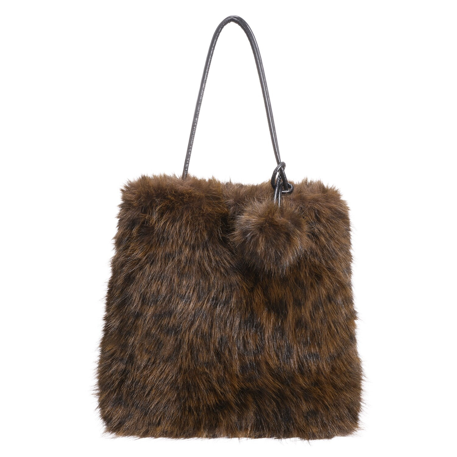 トーチ プレミアムフェイクファー 差し込みマフラー＆ ＰＯＭＰＯＭチャーム付 トートバッグ