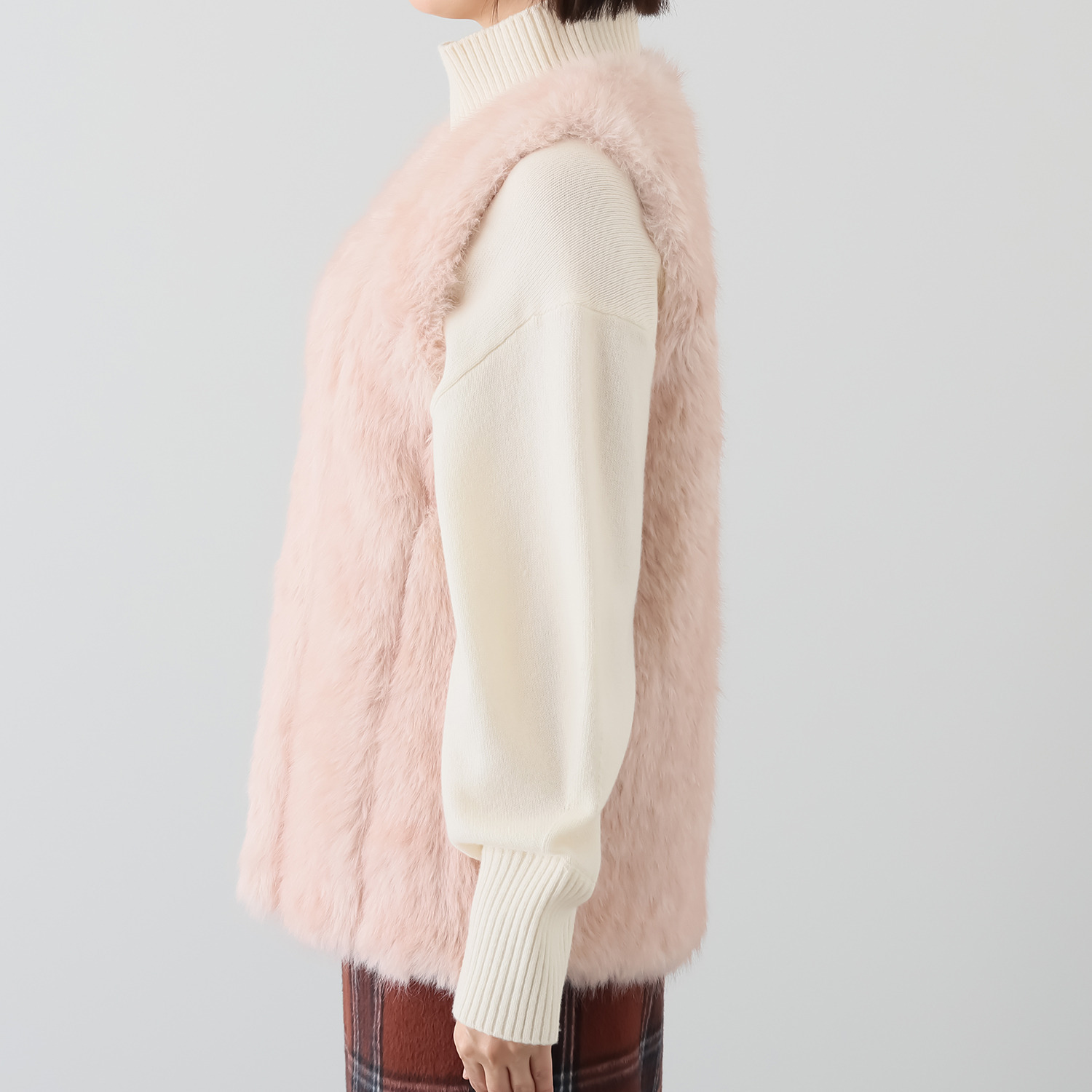 トーチ プレミアムフェイクファー ベスト