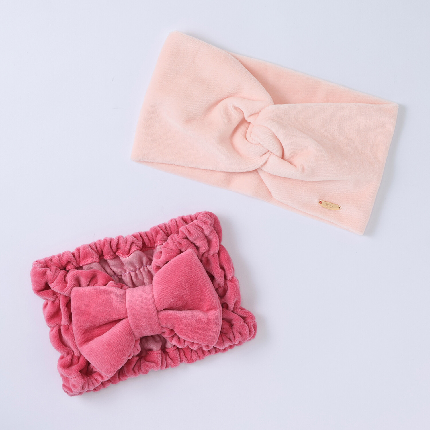 ナルエー コットンベロア ヘアバンド２個セット