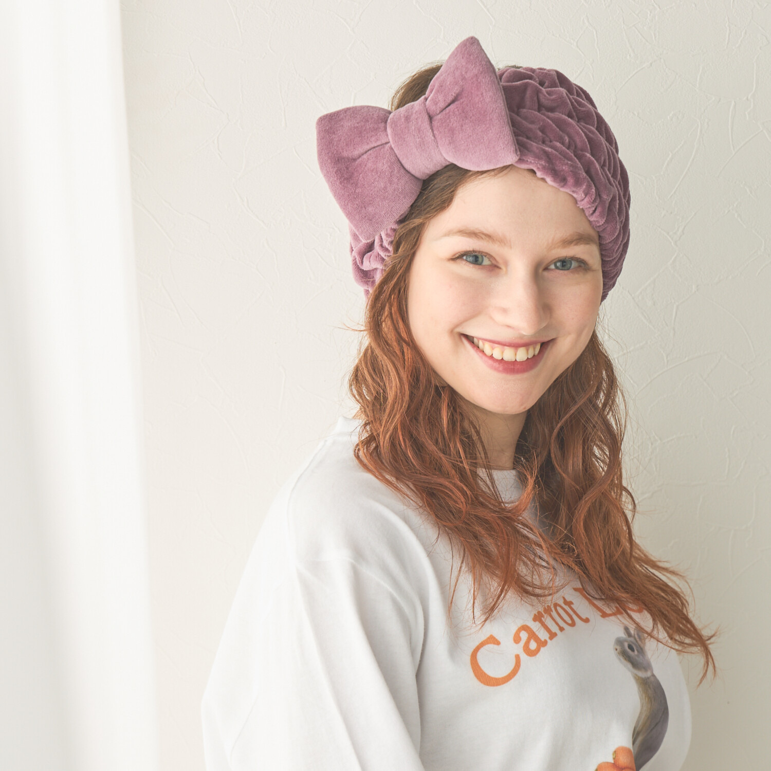 ナルエー コットンベロア ヘアバンド２個セット