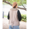 ヘ・エラ エコファー＆ニットコンビ ベスト