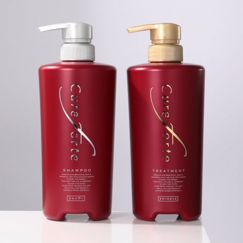 キュアフォルテ　髪と頭皮の老舗サロン開発　シャンプーＲＮＶ＆　トリートメントＲＮＶ　＜ルビーネロリの香り＞　大容量セット